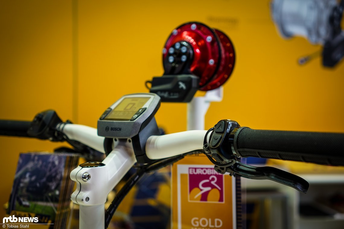 Elektrisch schalten bei Rohloff jetzt neu in Verbindung mit Bosch Antrieben