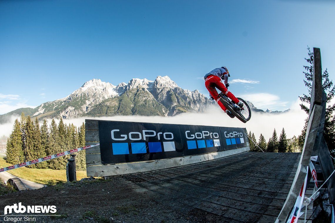 Auch Pedro Burns ist eigentlich Enduro-Spezialist