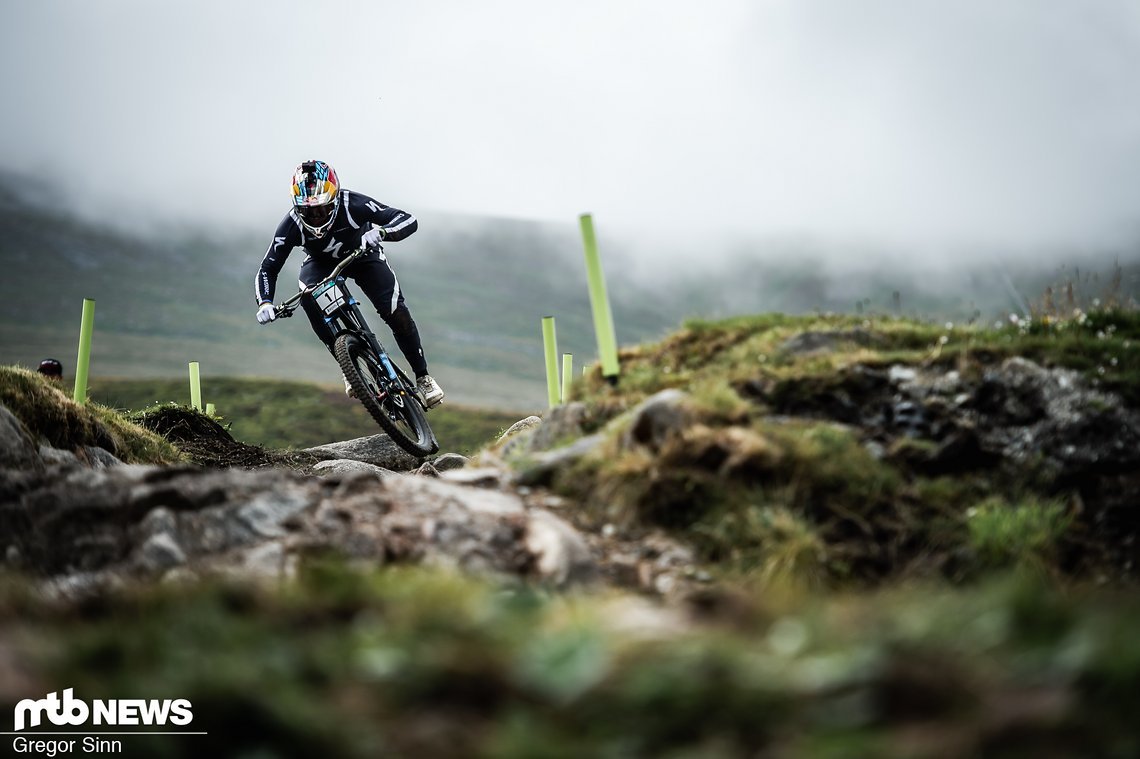 Loïc Bruni und Fort William war bisher keine Lovestory