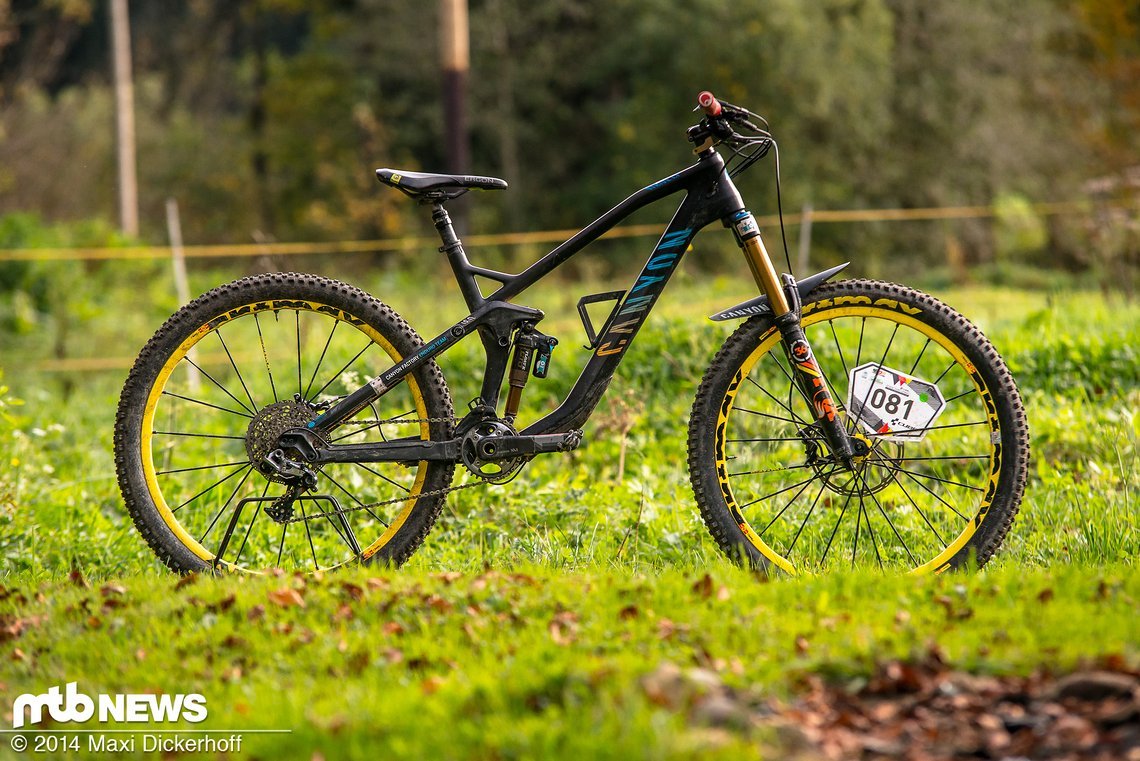 Das Bike der Siegerin
