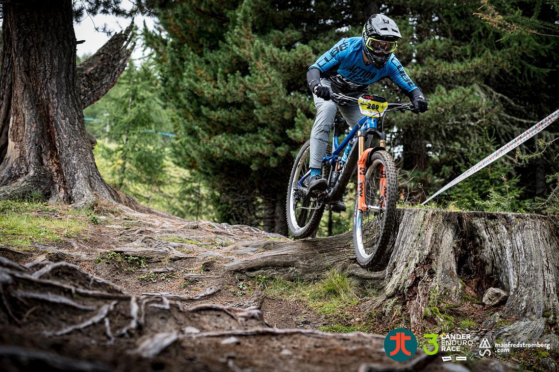 Der Schöneben-Trail war die letzte Stage 3Länder Enduro Race