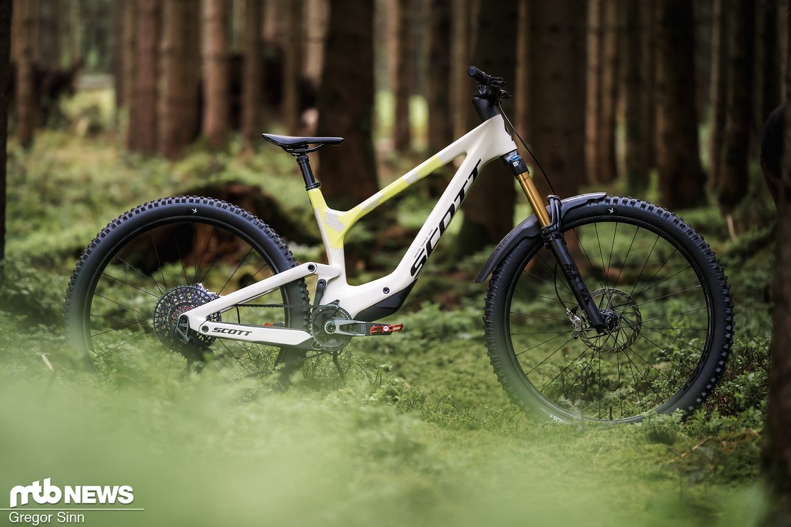 Das Scott Ransom ein Enduro Bike mit besonderer Designsprache samt verstecktem Dämpfer