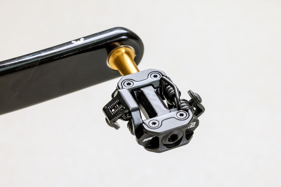 Bei den Pedalen setzt der Schweizer schon länger auf HT Components.