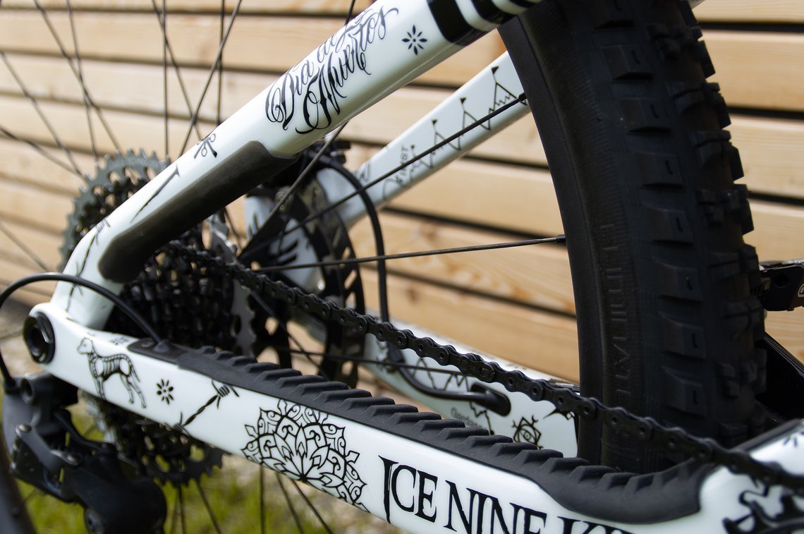 Für die Schaltvorgänge ist der SRAM GX-Antrieb verantwortlich