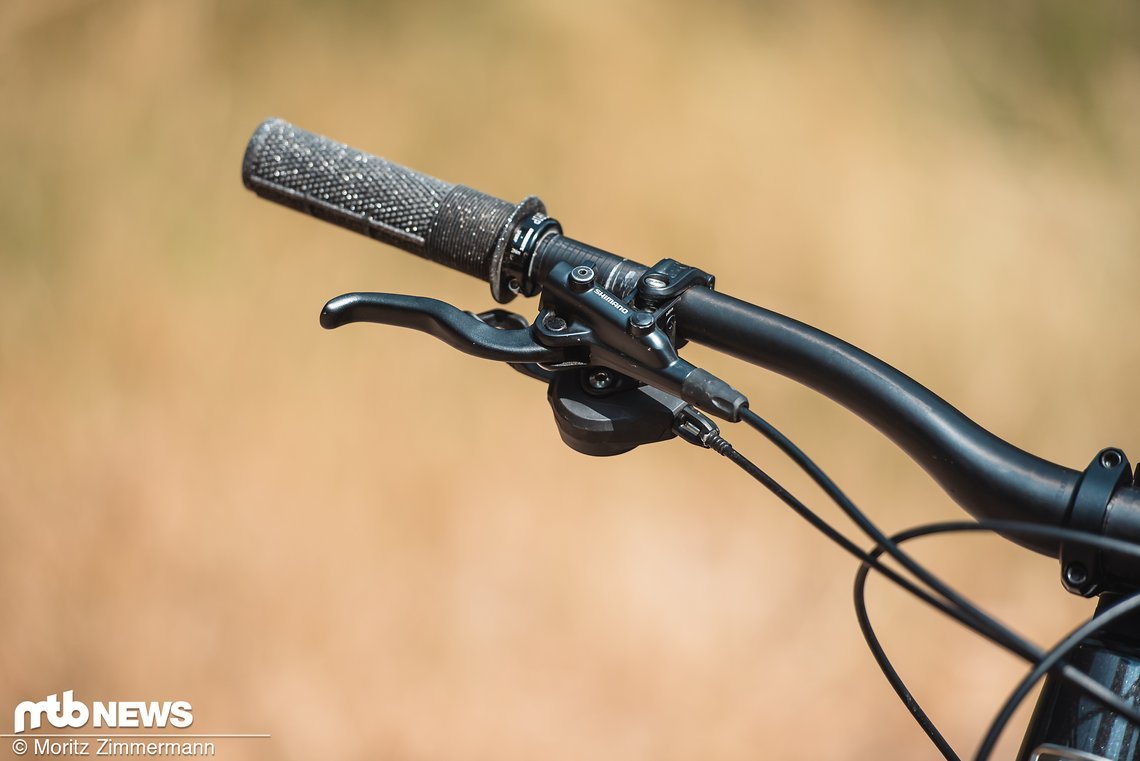 Die Bremsgriffe der Shimano MT420-Bremse konnten uns nicht wirklich überzeugen.