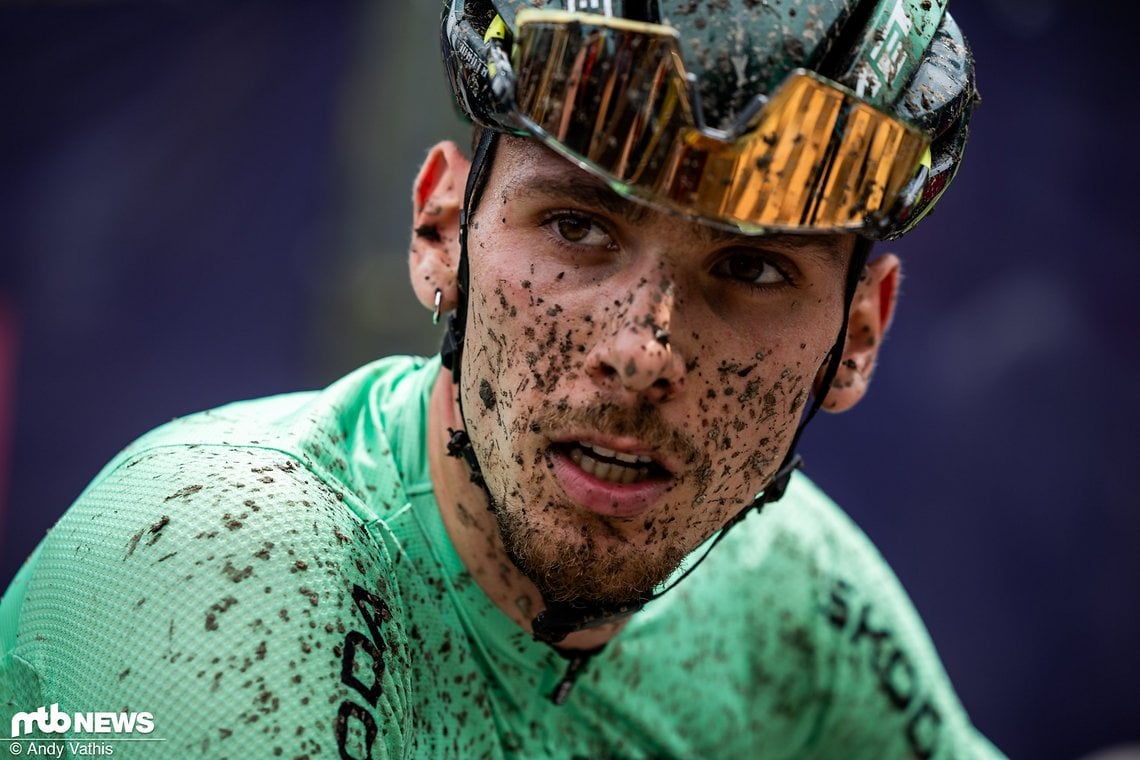 Ähnlich gezeichnet scheint Luca Martin, der zum ersten Mal in diesem Jahr unter den ersten drei Fahrern in einem Short Track landete.