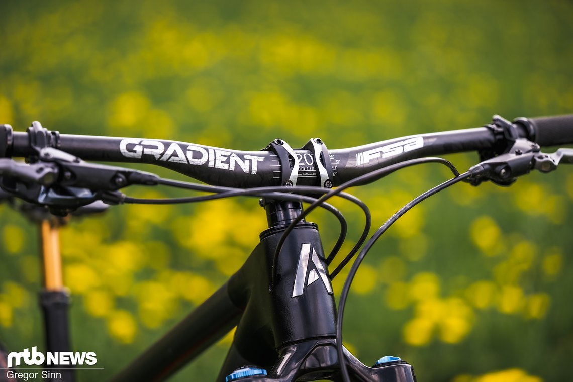 Das Cockpit kommt aus dem Hause Gradient.