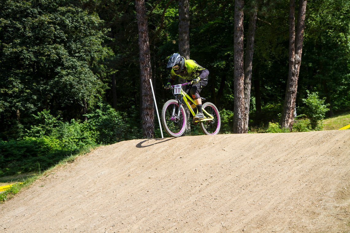 Eva Katharina Brauer schaffte es auf Platz 4 in der Quali