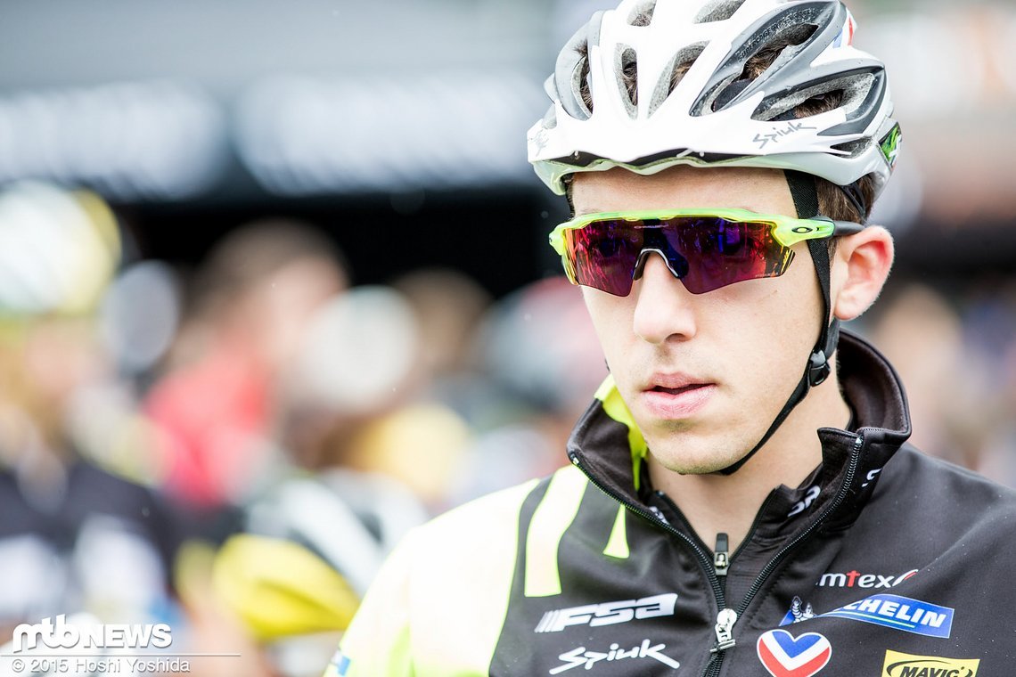 Jordan Sarrou, Gesamtsieger der U23 2014, nun bei der Elite.