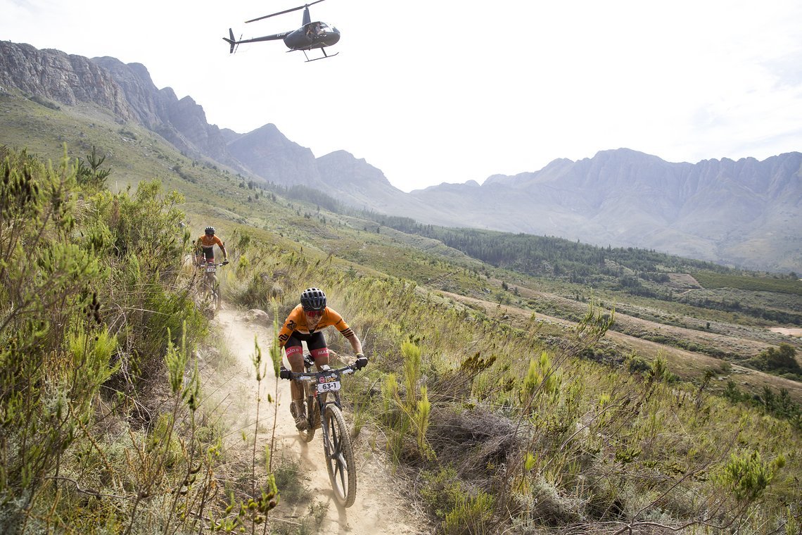 Es gibt deutlich schlechtere Orte zum Mountainbiken, oder?