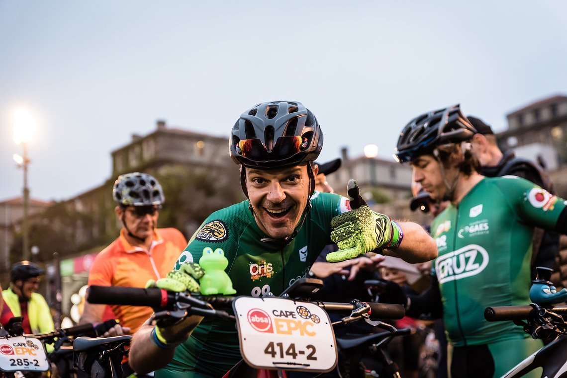 Felix González Romero during the Prologue of the 2019 Absa Cape Epic Mountain Bike stage race held at the University of Cape Town in Cape Town, South Africa on the 17th March 2019.

Photo by Justin Coomber/Cape Epic

PLEASE ENSURE THE APPROPRIATE