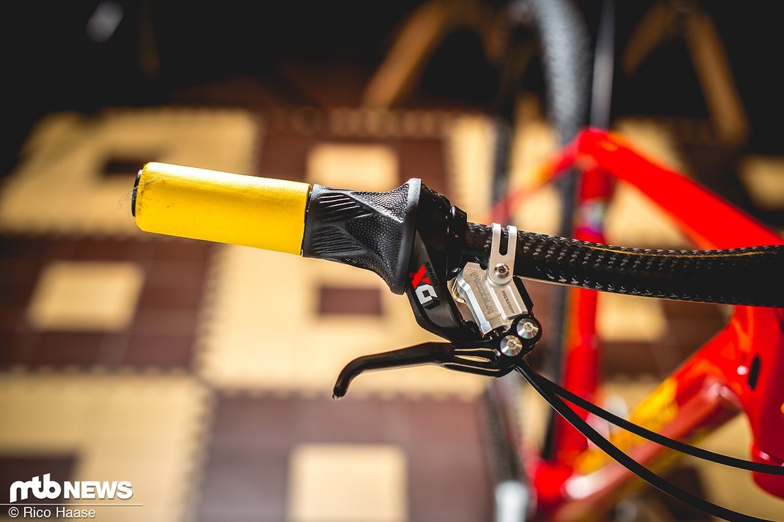 Sram Schaltung kombiniert mit der Trickstuff Piccola