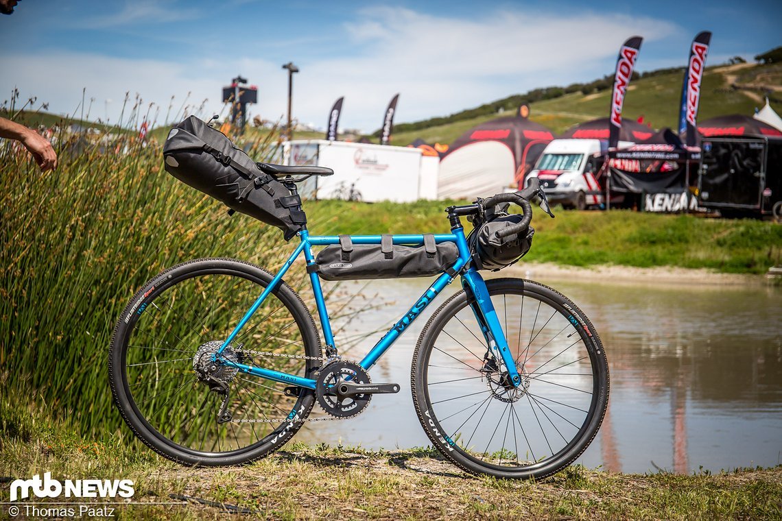 Die drei Bikepacking-Taschen in der neuen Limited Edition-Variante