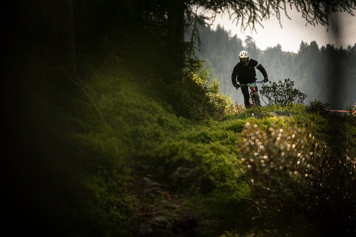 On top starteten wir einem Lauf der italienischen E-MTB-Serie