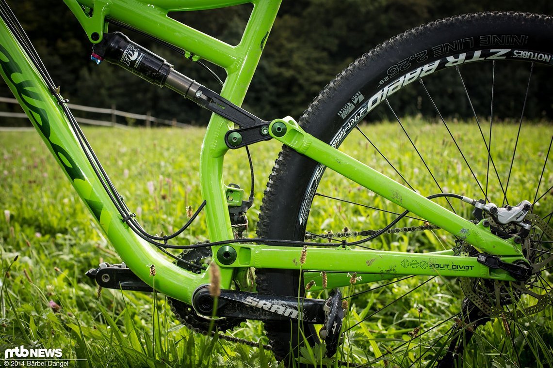 Split Pivot findet sich mittlerweile an vielen Bikes