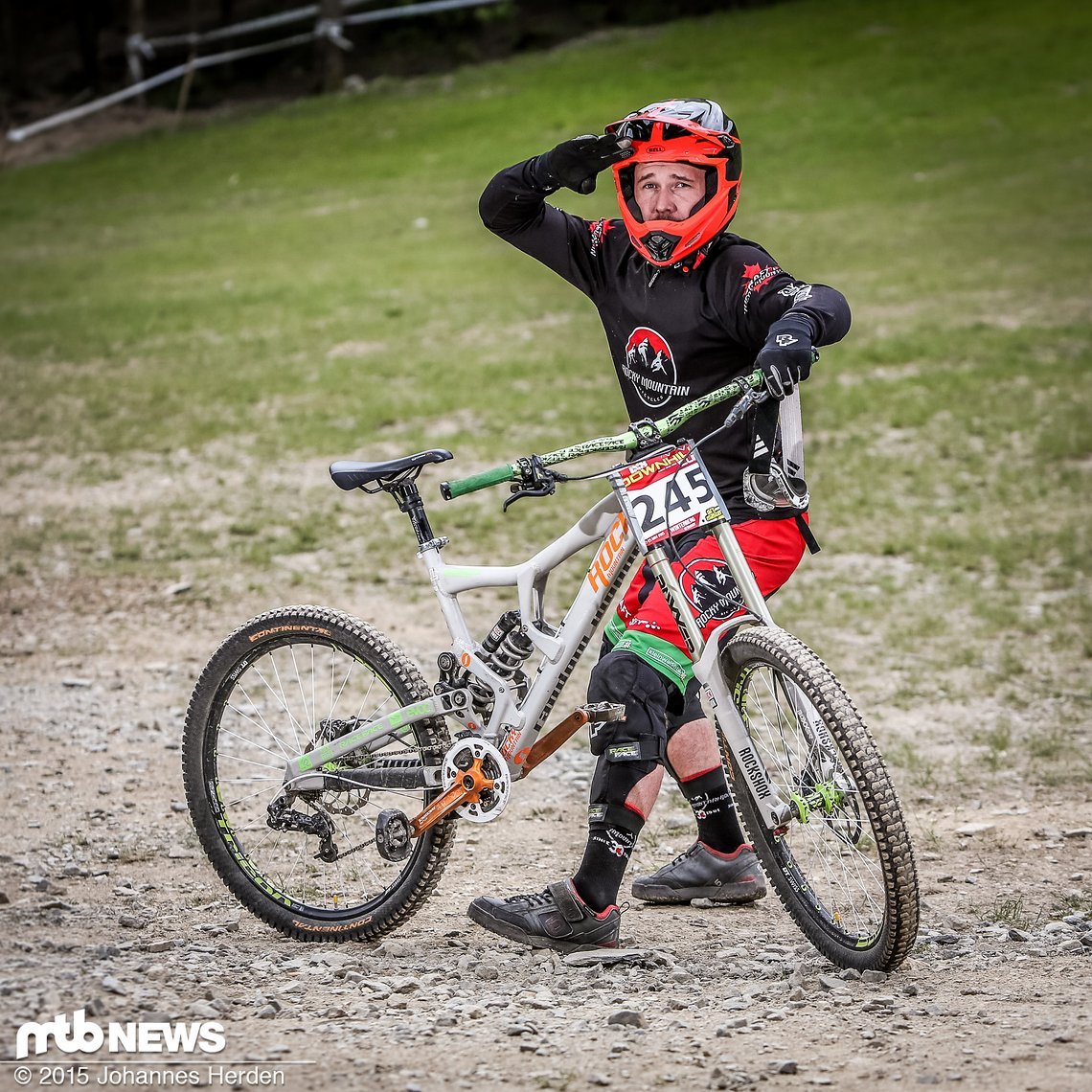 Dennis "Düse" Stratmann von Rocky Mountain / Race Face