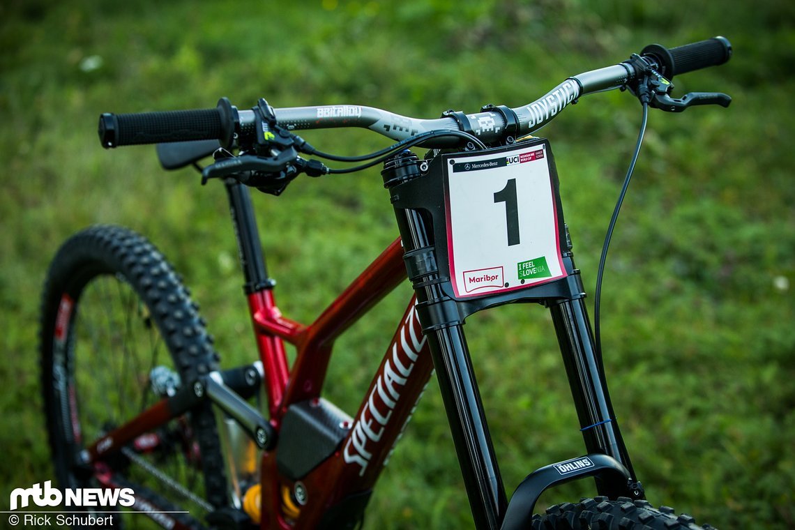 Als World Cup-Gesamtsieger 2019 ging es in Maribor direkt mit der Startnummer 1 an den Start.