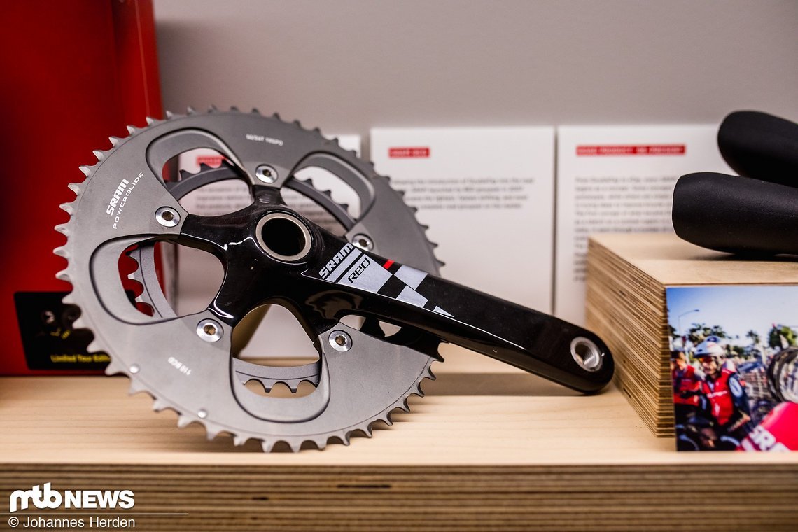 Die erste SRAM RED-Kurbel