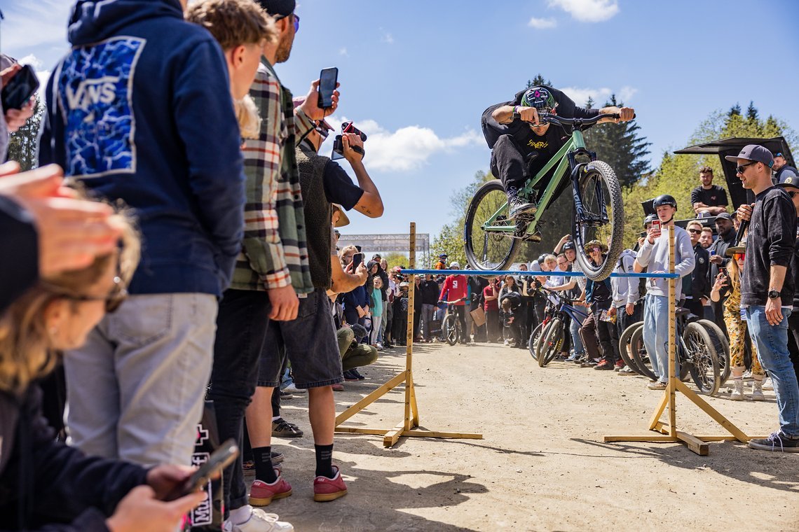 Der Bunny Hop Contest sorgte für viel Begeisterung bei den Besuchern.