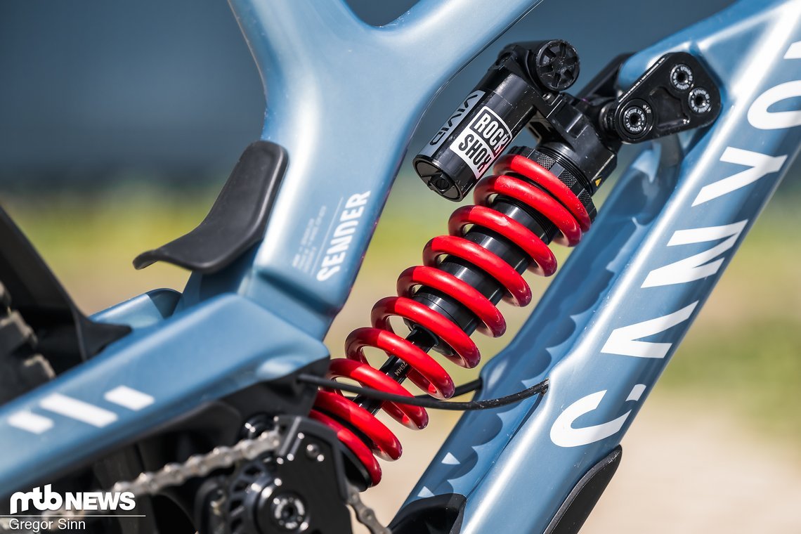 Im Heck arbeitet ein RockShox Vivid Coil Ultimate.