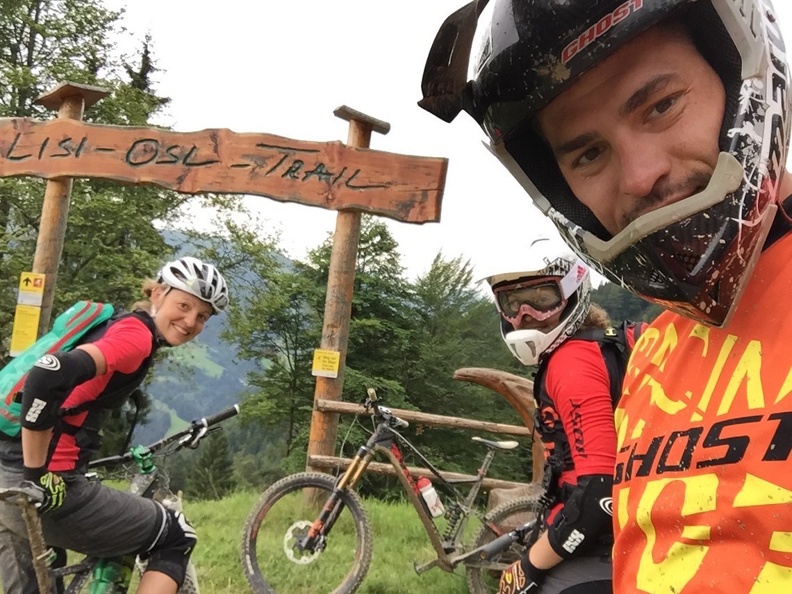 Auf dem Lisi Osl Trail