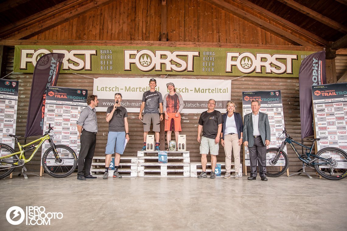Die Gesamtsieger der TrailTrophy Latsch 2018.