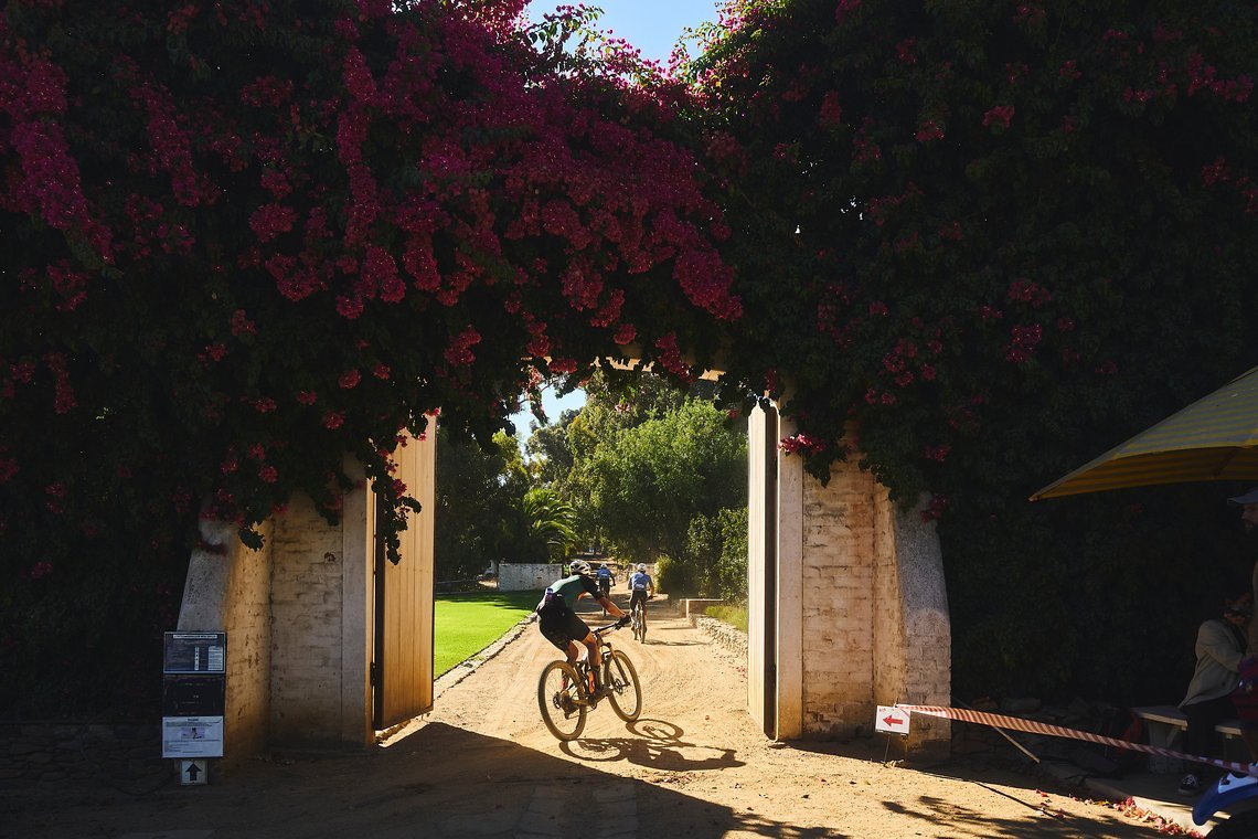 during the Prologue of the 2025 Absa Cape Epic Mountain Bike stage race held at Meerendal Wine Estate, Cape Town, South Africa on the 16th March 2025. Photo by Michael Chiaretta/Cape Epic
PLEASE ENSURE THE APPROPRIATE CREDIT IS GIVEN TO THE PHOTOGRAP