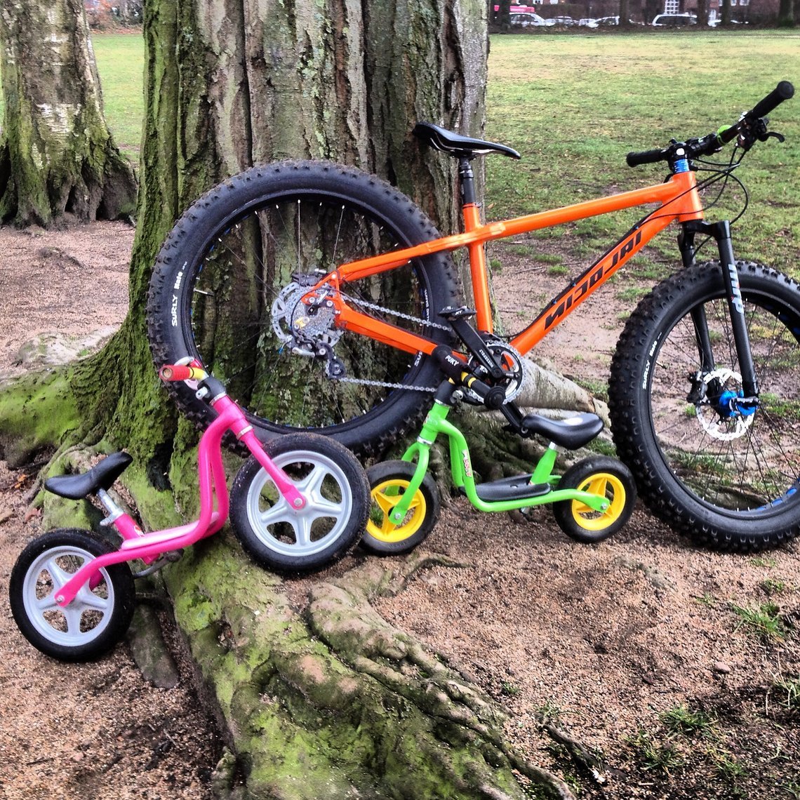 Unterwegs mit dem dicken Ding und den Kids