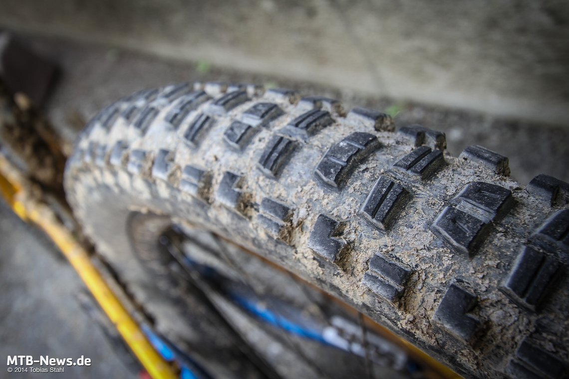 Der Verschleiß nach 200km auf vornehmlich waldigen Trails ist sehr überschaubar.