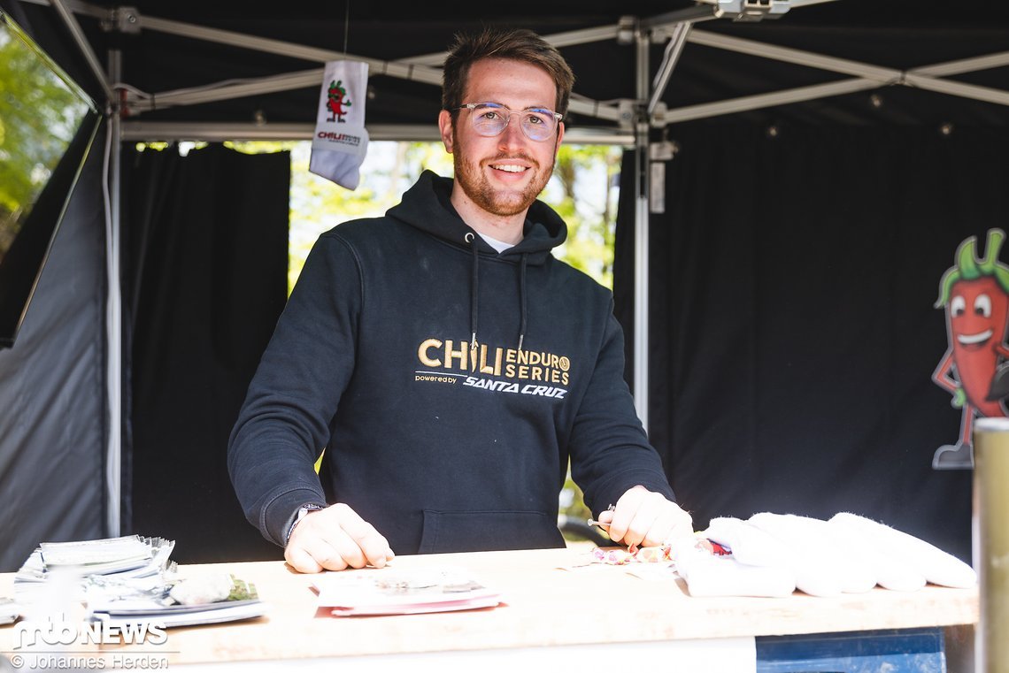 Die Organisatoren der Chili Enduro Serie waren am Dirt Masters ebenfalls anzutreffen.