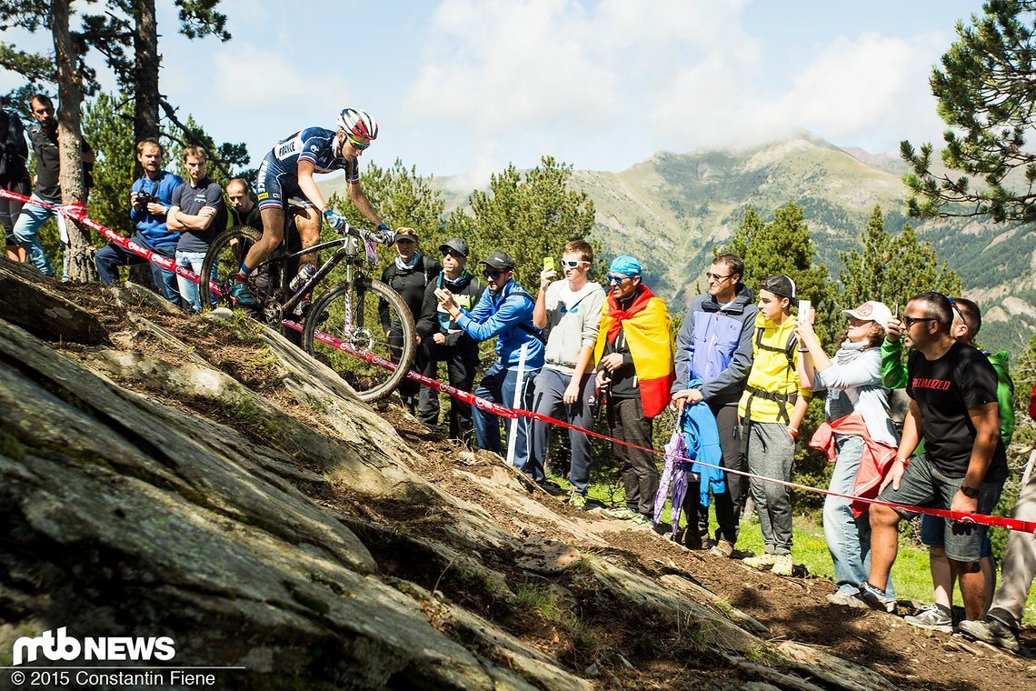 Pauline Ferrand-Prevot war auch fahrtechnisch extrem stark unterwegs.