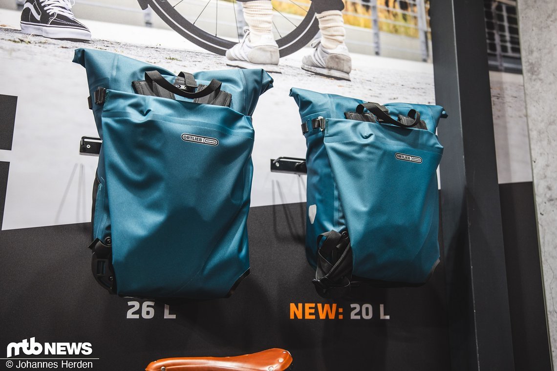 Den Ortlieb Velocity Bag gibt es ab sofort auch in einer Ausführung mit 20 Liter Volumen.