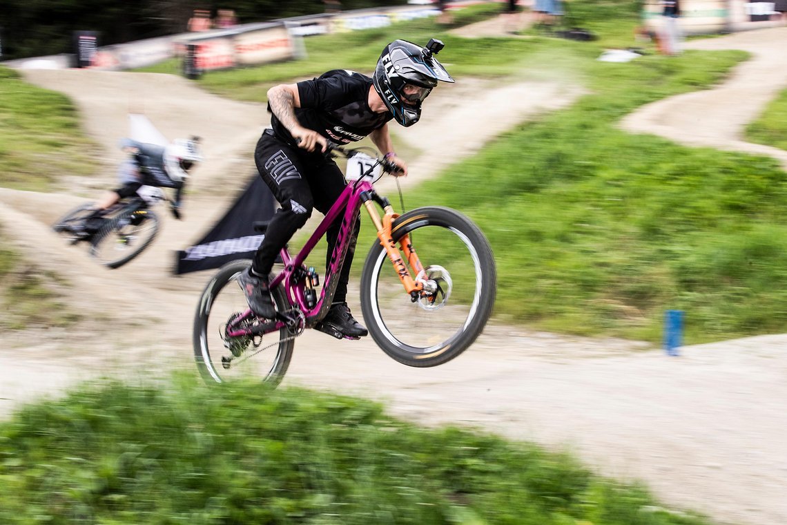 Collin Hudson gibt Gas