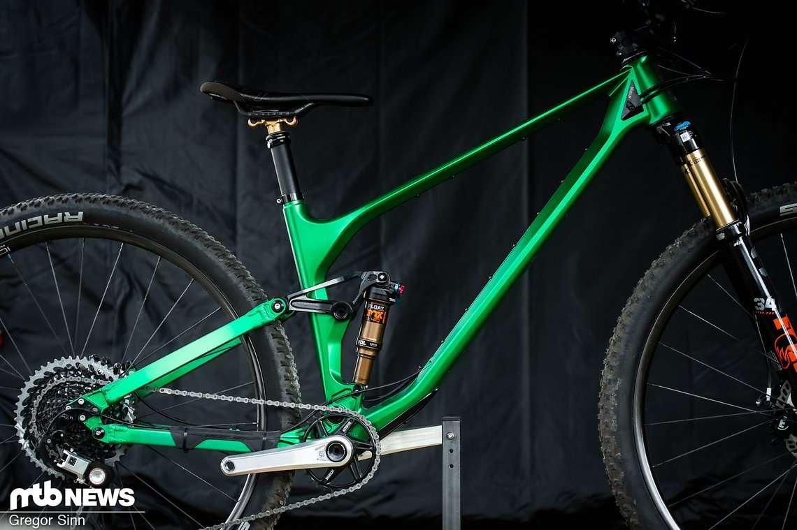Actofive hatte das neue Trail-Bike I-Train am Start.