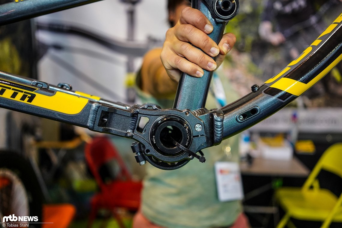 Lone Bicycles Beretta nennt sich ein neuer Rahmen ebenfalls aus Frankreich