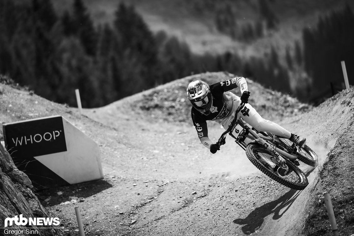 Asa Vermette hat mal wieder keine Zeit im Timed Training eingefahren, war aber auf der Strecke.