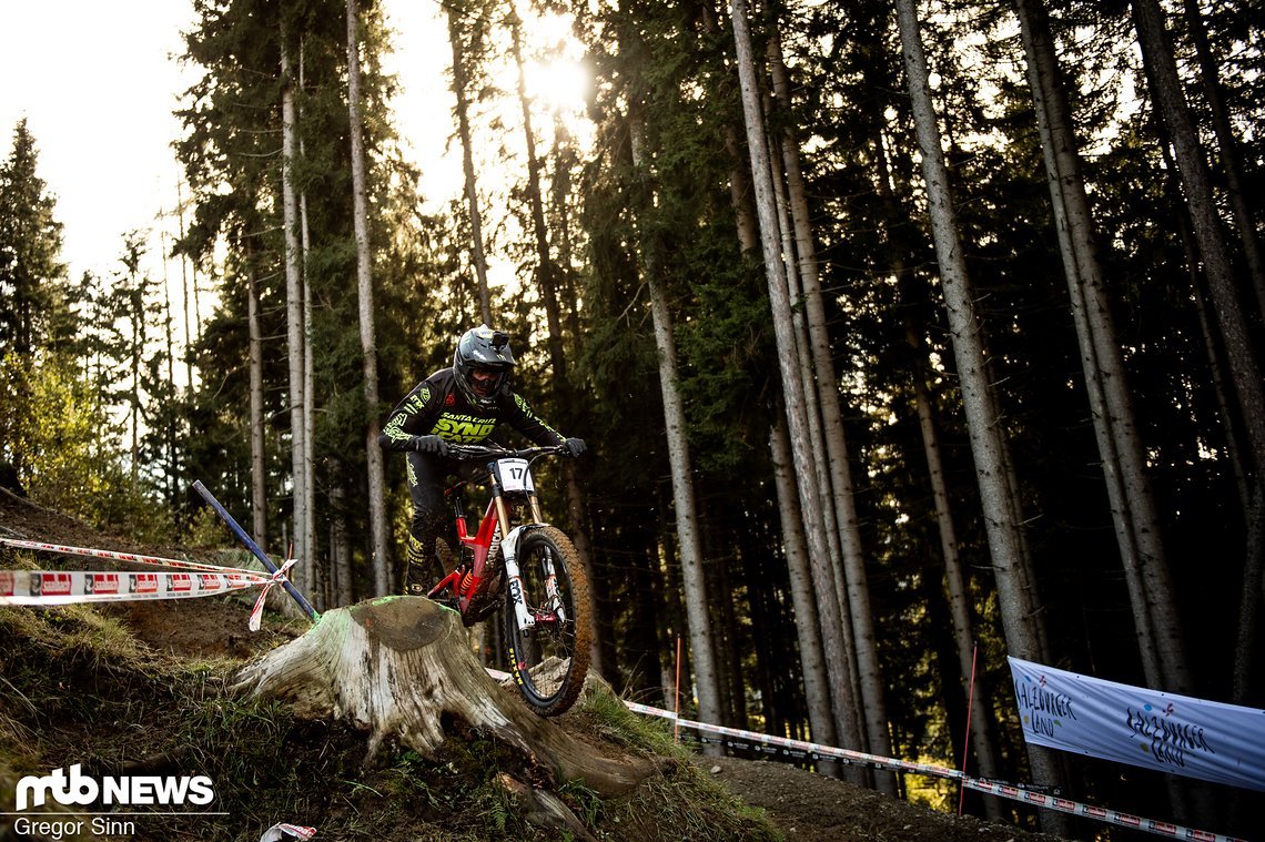 Luca Shaw lag an der letzten Zwischenzeit sogar knapp vor Loris Vergier