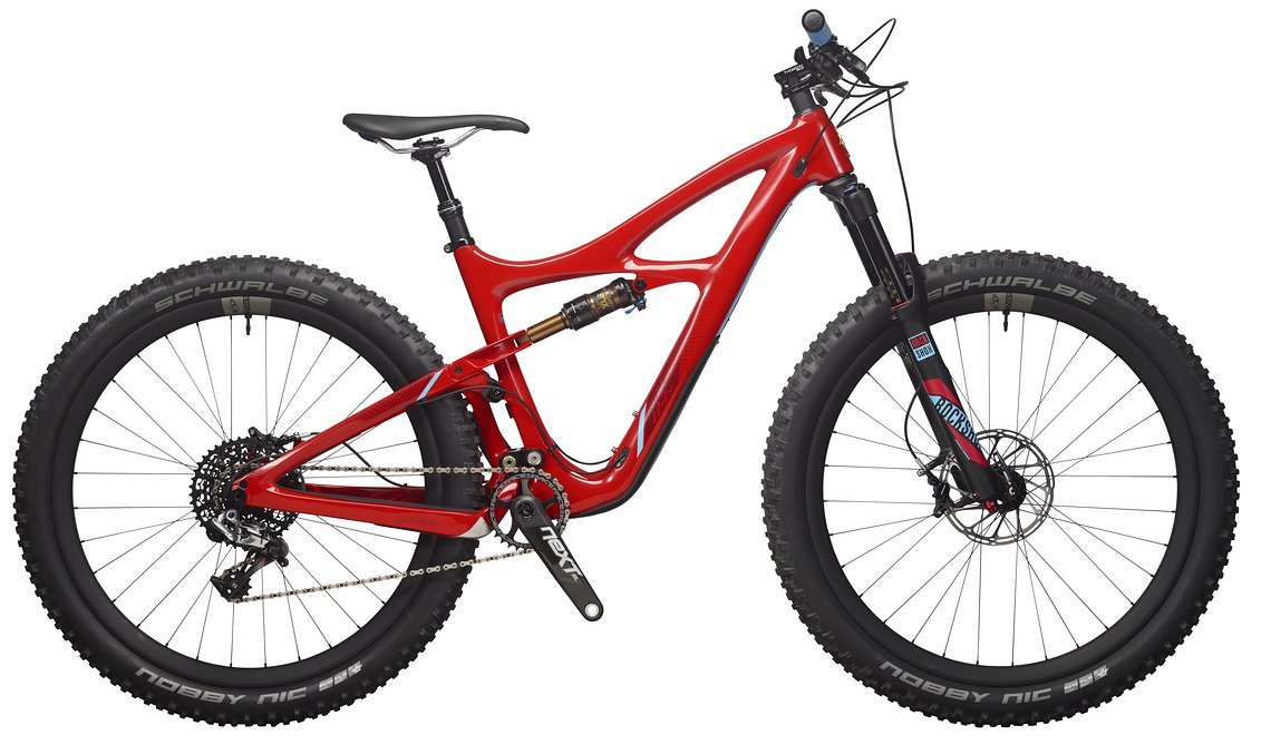 Aufgebaut mit 27.5"+ Reifen