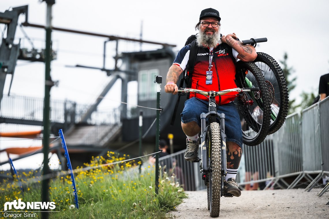 Das Leben als World Cup-Mechaniker ist nicht leicht