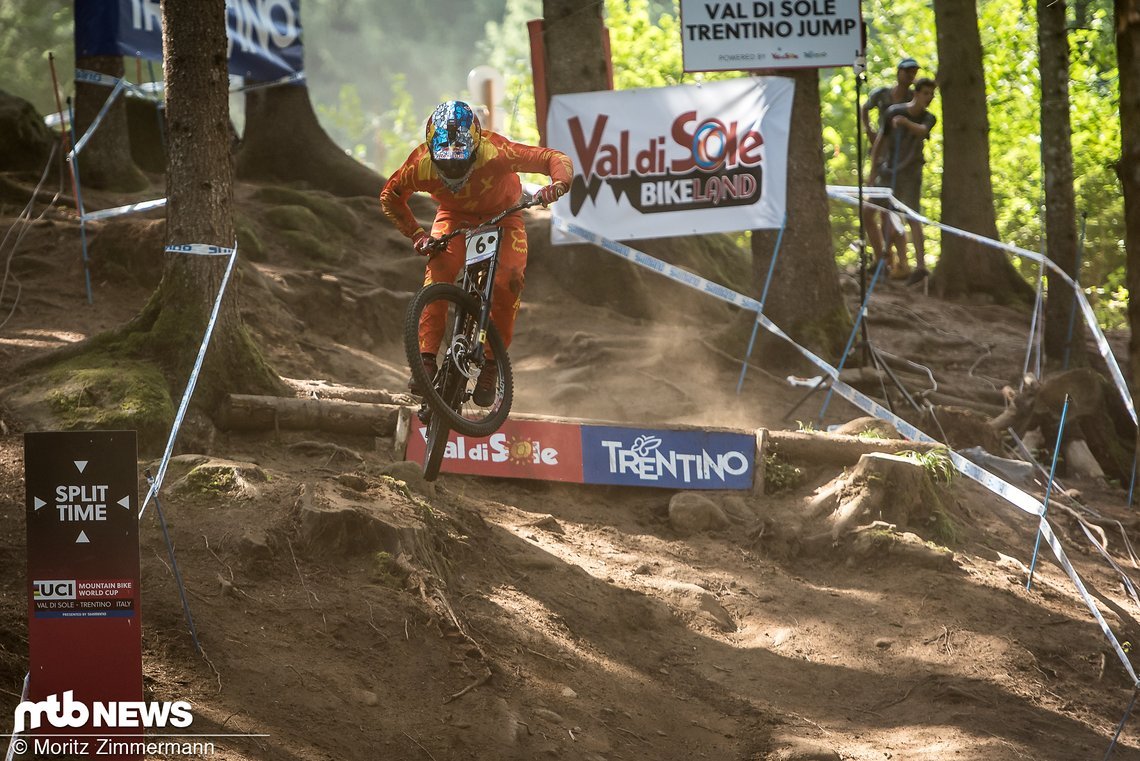 Loïc Bruni ging als drittletzter Fahrer an den Start …