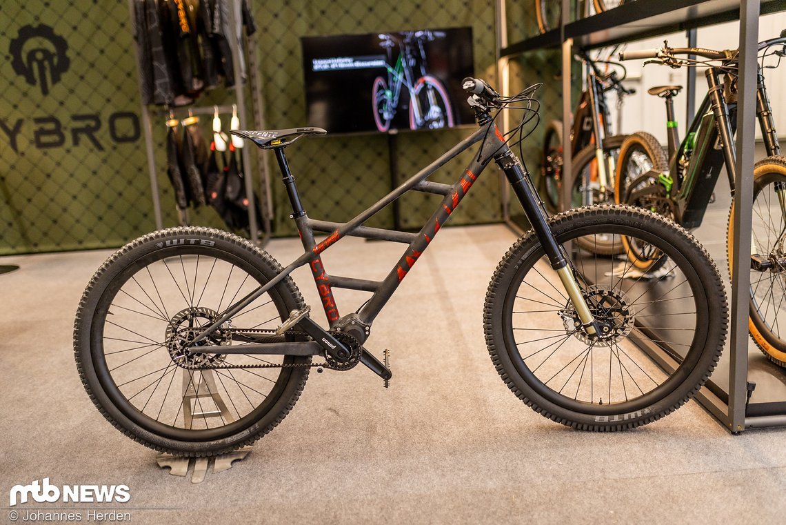 Bleibt verrückt: Das Design-Bike Cybro N° 6.