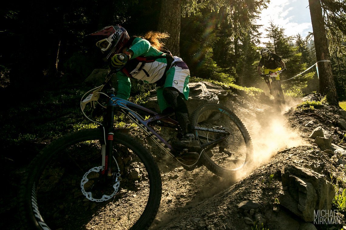 Wer hat hier wohl die Hosen an? Team „Pivot Specialized Mixed Enduro“! Am Ende Platz 2.