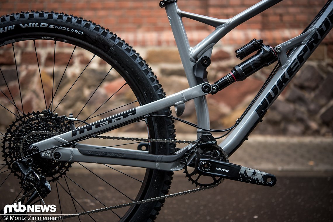 Die Geometrie des Nukeproof Mega 290 liegt etwas abseits des Mainstreams