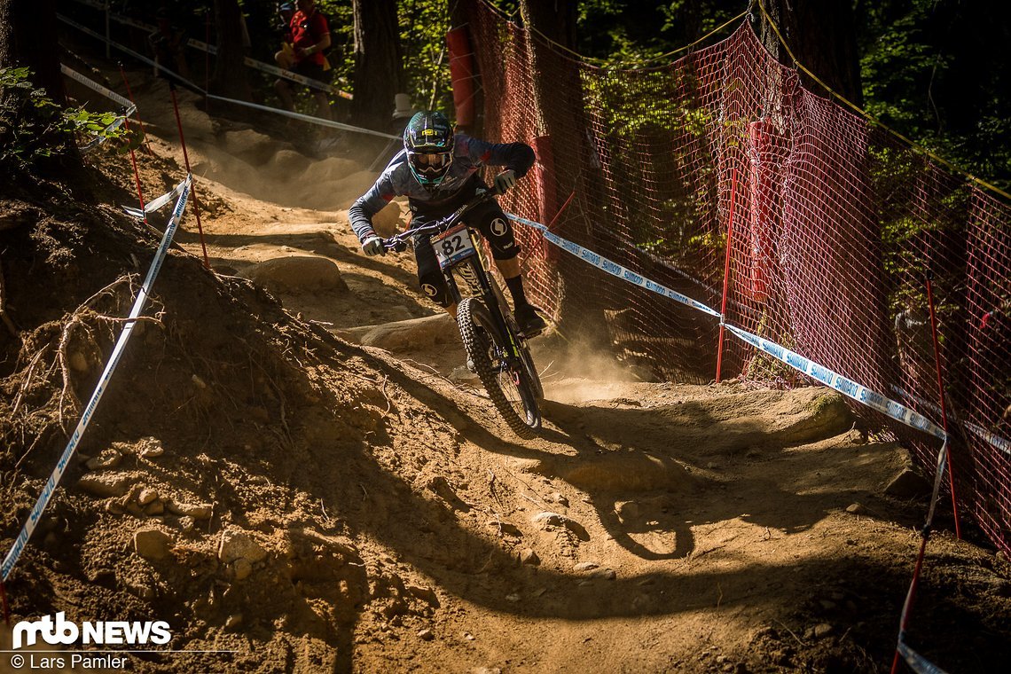 Jasper Jauch kommt mit der Strecke in Val di Sole eigentlich sehr gut zurecht