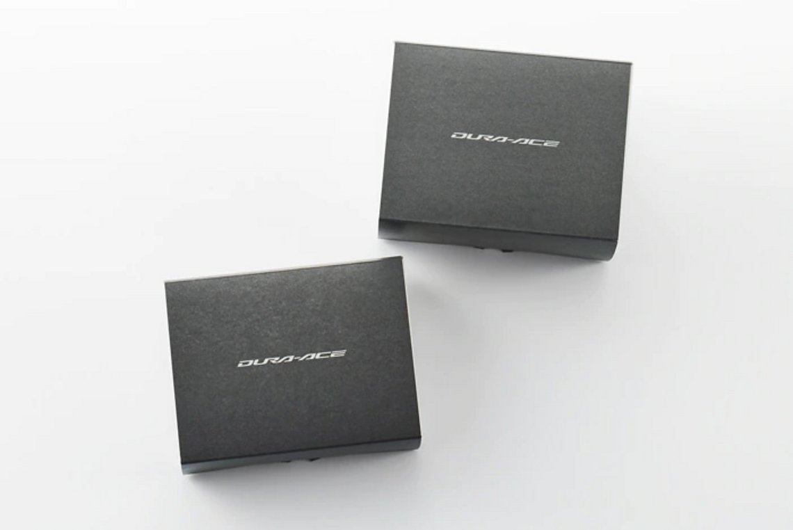 Die neue Dura-Ace Serie setzt schon auf die neuen nachhaltigeren Verpackungen.