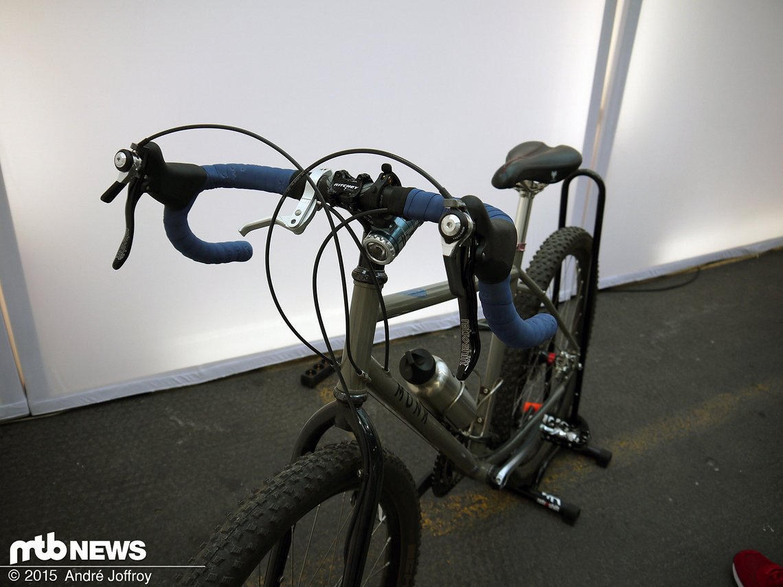 Monk Bicycles mit Retroshift (Gevenalle) Schaltbremshebel