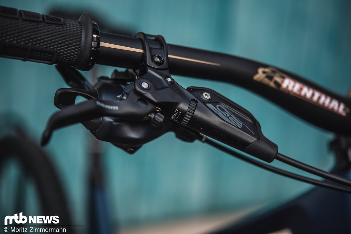 Die SRAM G2 RSC-Bremse ist für den angepeilten Einsatzbereich entschieden zu Schwach