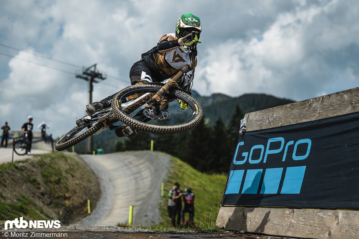 Dass Oisin O'Callaghan Leogang kann, hat er bei seinem Junioren-WM-Sieg 2020 bereits gezeigt.
