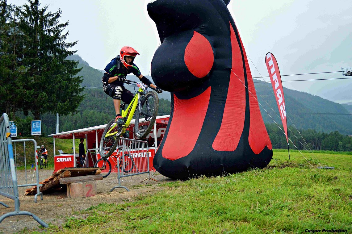 Stefano Udeschini beim Training des Prologs