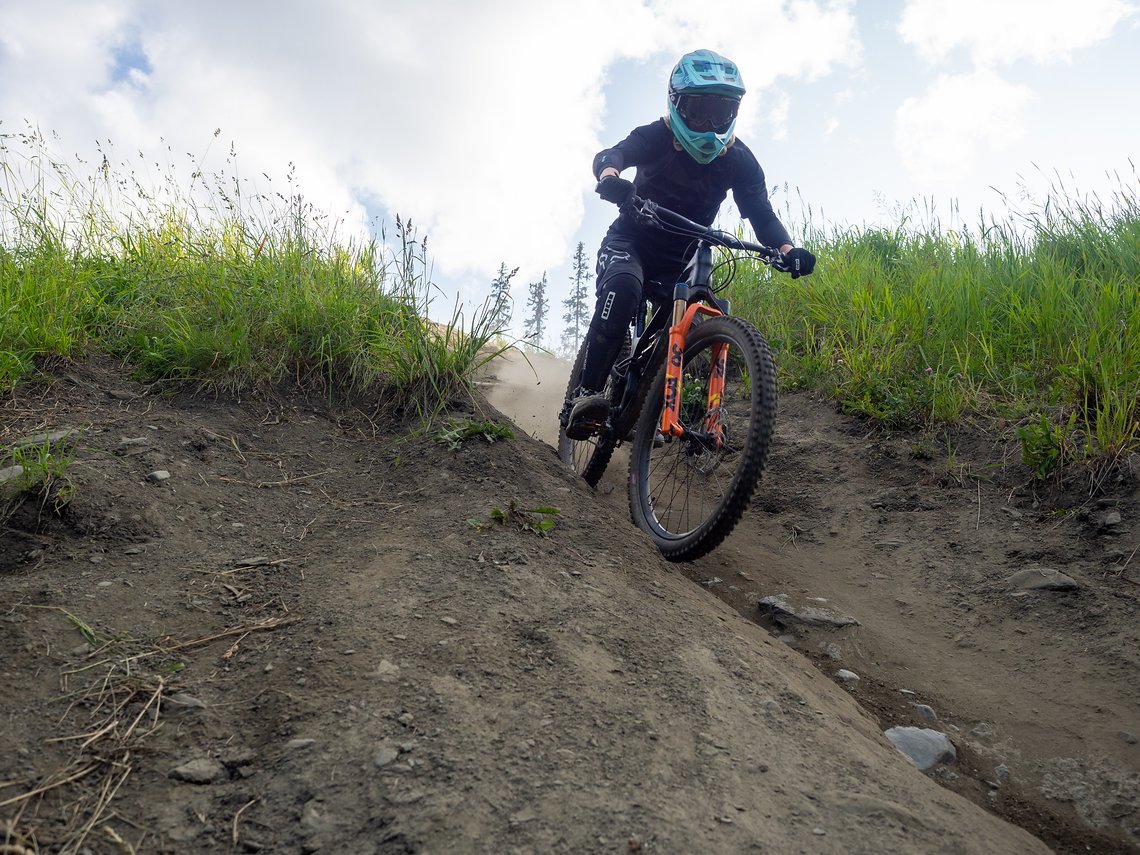 Die staubigen Tech-Trails in Sun Peaks machen richtig Laune